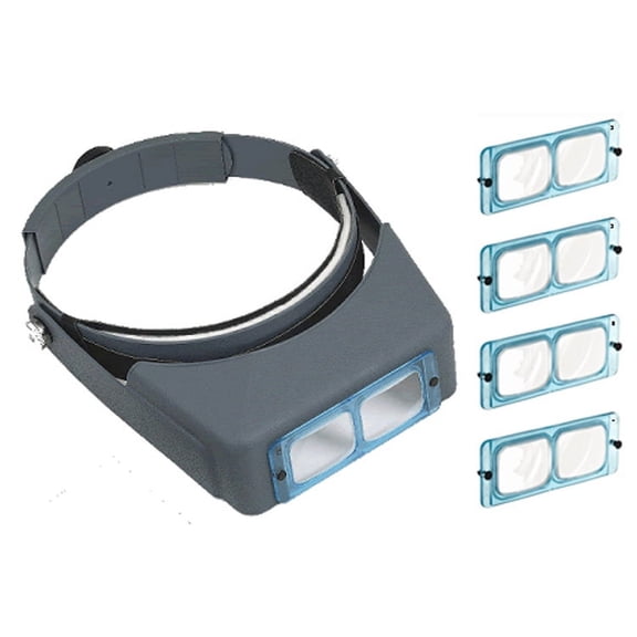 lo300 JSP Magnifier Visor, binocular includes 4 glass lenses (lo300)