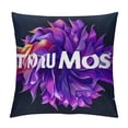 thumbnail image 1 of logo Graphic Decorative Men Women Boy Girl Room Cushion Throw Pillow Cover for Home Couch Living Room Bed Sofa   for Car Couch Bedroom 全年适用 Pillow Case 1PC, 1 of 5