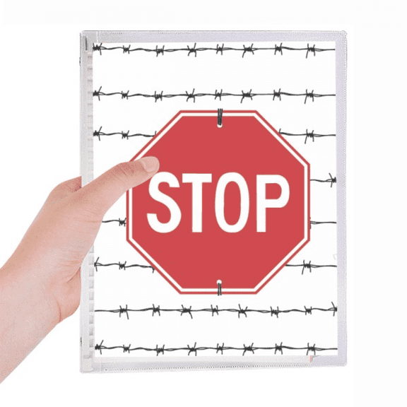 logo no entry notebook loose diary refillable journal statiry