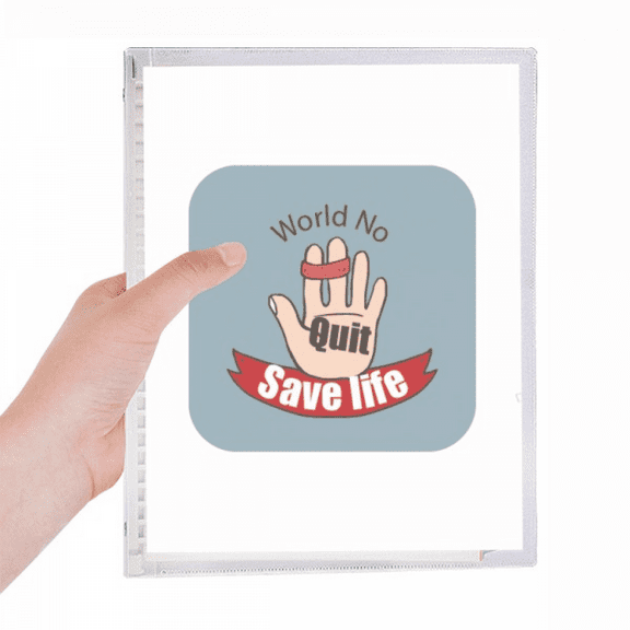 logo tie the index and s save life notebook loose diary refillable journal statiry