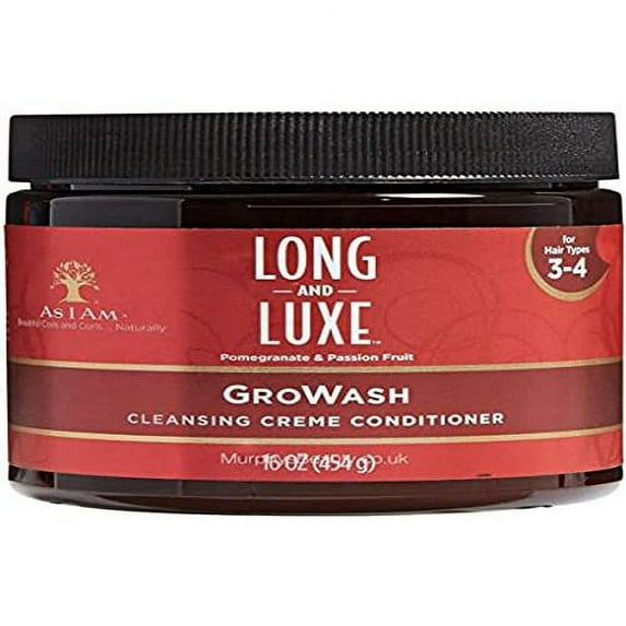 long and growash cleansing creme conditioner, 16 ounce