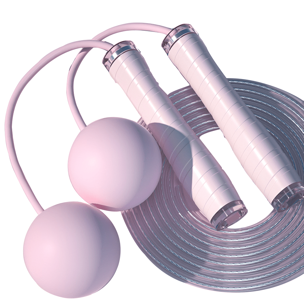 long rope + big ball Quickwittc Cordless Jump Rope for Fitness ...