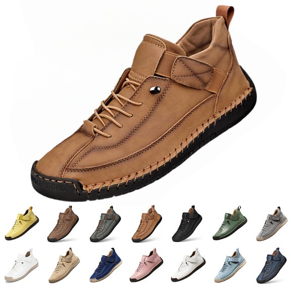 longantii Orthopedic Dress Shoes for Women Arch Support Non Slip Slip on Running Shoes Wide Mesh Stretch Hiking Shoes Soft 2026 Orthopedic Shoes Light Brown