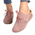 thumbnail image 1 of longantii Orthopedic Dress Shoes for Women Arch Support Slip on Non Slip Tennis Shoes Lightweight Knitted Mesh Stretch Server Shoes Comfortable 2026 Foam Shoes Pink, 1 of 4