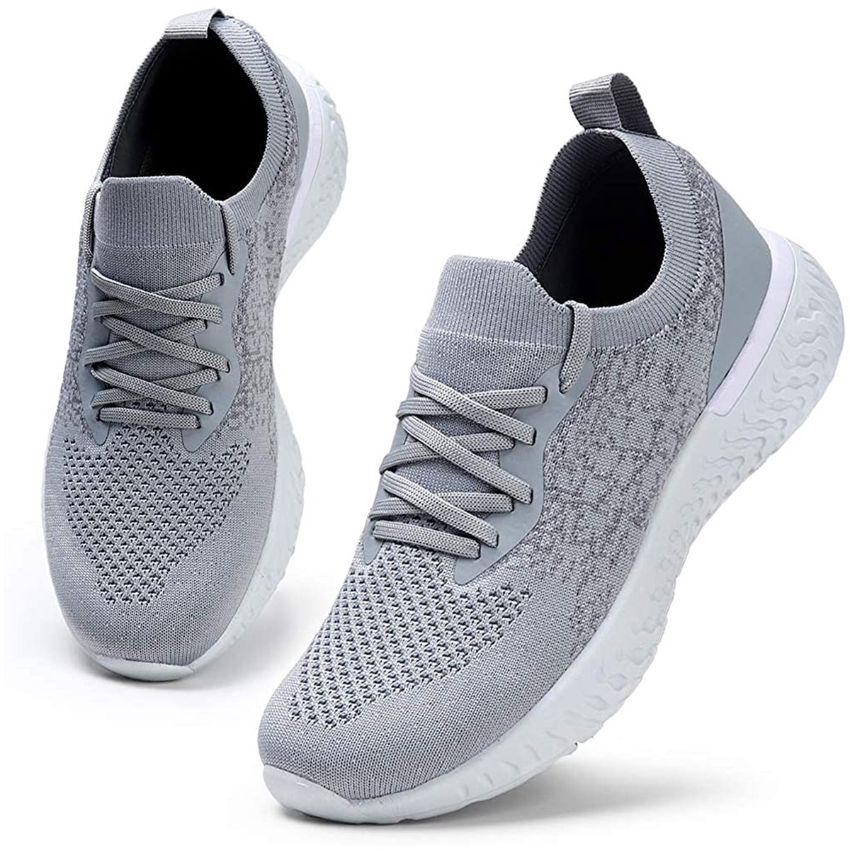 Orthopedic Shoes for Women Arch Support Hands Free Walking Sneakers Breathable Slip on Non Slip Walking Shoes Comfortable Running Casual Athletic Workout Gym Tennis Shoes