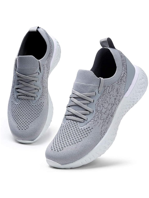 Orthopedic Shoes for Women Arch Support Hands Free Walking Sneakers Breathable Slip on Non Slip Walking Shoes Comfortable Running Casual Athletic Workout Gym Tennis Shoes