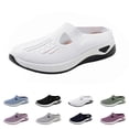 thumbnail image 1 of longantii Orthopedic Shoes for Women Arch Support Slip on Non Slip Sneakers Lightweight Mesh Stretch Server Shoes Comfortable 2026 New Orthopedic Shoes White, 1 of 3