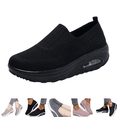 thumbnail image 1 of longantii Orthopedic Shoes for Women Arch Support Slip on Non Slip Golf Shoes Wide Mesh Stretch Server Shoes Comfortable 2026 Orthopedic Shoes Black, 1 of 5