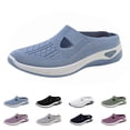thumbnail image 1 of longantii Womens Orthopedic Shoes Arch Support Slip on Non Slip Nurse Shoes Wide Mesh Stretch Work Shoes Soft 2026 Orthopedic Shoes Light Blue, 1 of 6