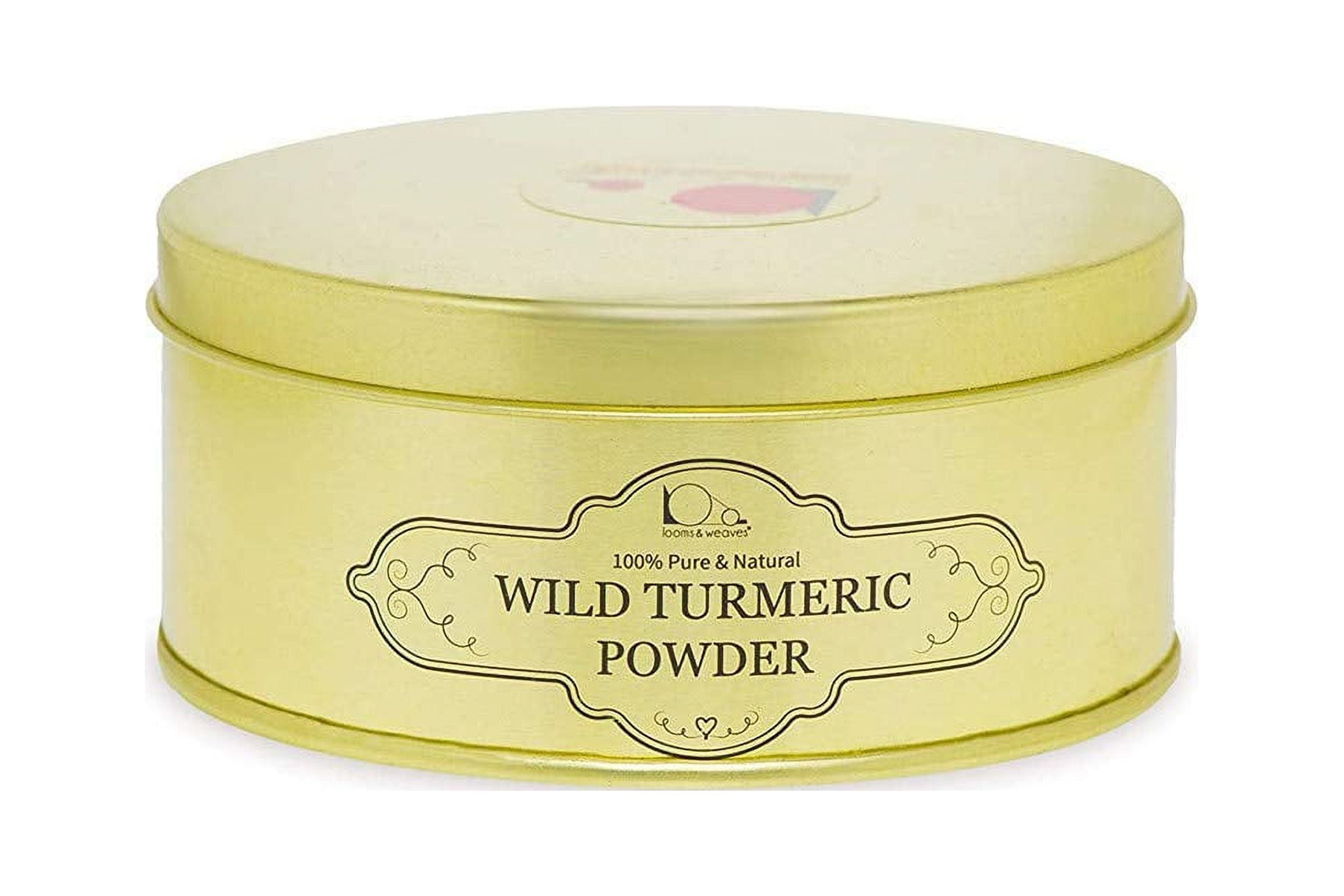 looms & weaves Ayurvedic Natural Wild Turmeric Powder 250 Gram