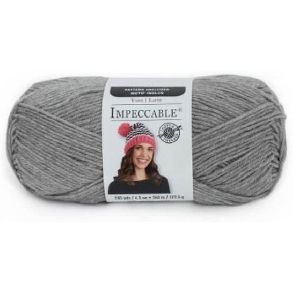 loops & threads Impeccable Yarn 4.5 Oz Pale Gray