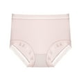 thumbnail image 1 of loopsun Womens Briefs,Fashion Women's Breathable Soft Stretch Panties Underwear With Belly Briefs, 1 of 2