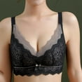 thumbnail image 1 of loopsun Summer Savings Clearance 2025! for Womens Plus Size Bra,Ladies Comfortable Breathable No Steel Ring Sexy Lace Gathering Adjustment Lift Bra Woman Underwear, 1 of 7