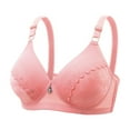 thumbnail image 1 of loopsun Womens Plus Size Bra,Woman's Embroidered Glossy Comfortable Breathable Bra Underwear No Rims, 1 of 3
