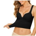 thumbnail image 1 of loopsun for Womens Plus Size Bra,Women's Beautiful Comfortable Backless With Shoulder Straps Sports Bras Everyday Bras, 1 of 6