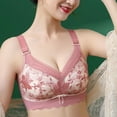 thumbnail image 1 of loopsun Summer Savings Clearance 2025! for Womens Plus Size Bra,Women's Bra Wire Free Underwear Large Size Thin Cup Lace Sexy Bra, 1 of 7