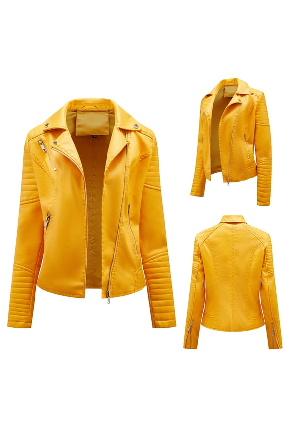 Womens Winter Coats Cardigan,Womens Warm Long Sleeve Jacket Slim Winter Parkas Faux Leather Hoodless Coats