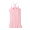thumbnail image 1 of loopsun Plus Size Tops for Womens,Womens Summer Tops,Women Versatile And Comfortable Cultivate One's Moral Character Suspender Round Neck Solid Color Top Pink Free Size, 1 of 3