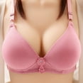 thumbnail image 1 of loopsun Womens Plus Size Bra,Woman's Solid Color Comfortable Hollow Out Perspective Bra Underwear No Rims, 1 of 3