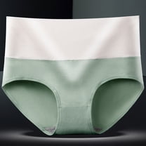 loopsun Womens Briefs,Women's Fashion Briefs Comfortable Cotton High Waist Underwear Women Panties