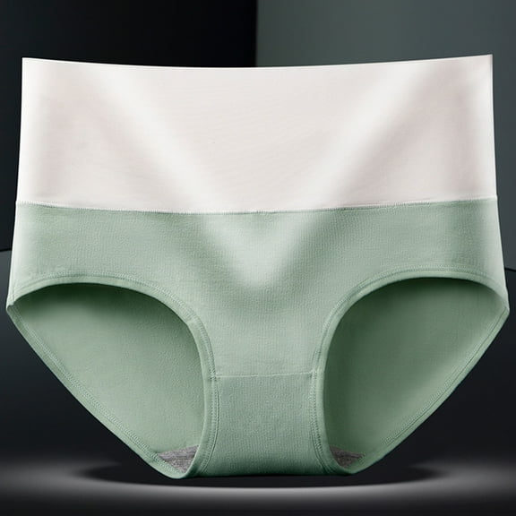 loopsun Womens Briefs,Women's Fashion Briefs Comfortable Cotton High Waist Underwear Women Panties