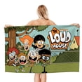 thumbnail image 1 of loud house season Gifts Beach Towel for Women Girl Birthday Inspired Fan Bath Outdoor Music Lover, 1 of 6