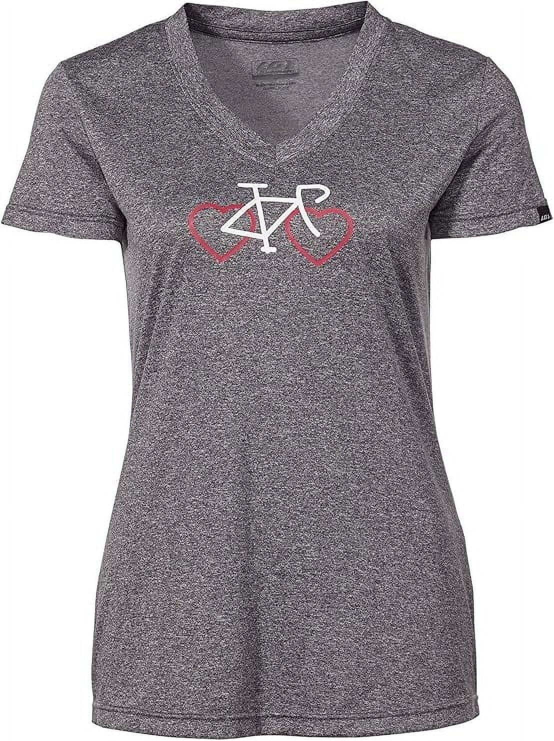 louis garneau women's love cycle cycling t-shirt