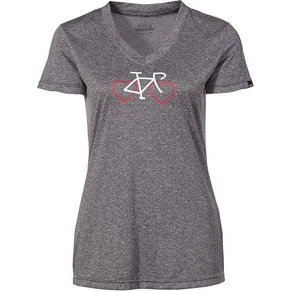 louis garneau women's love cycle cycling t-shirt