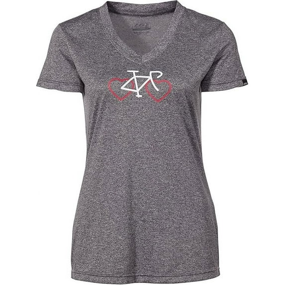 louis garneau women's love cycle cycling t-shirt