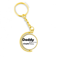 thumbnail image 1 of love hero daddy festival quote metal connector key chain  accessory en keyholder, 1 of 3