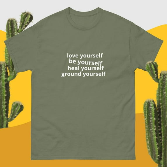 love yourself (Military Green, 3XL)