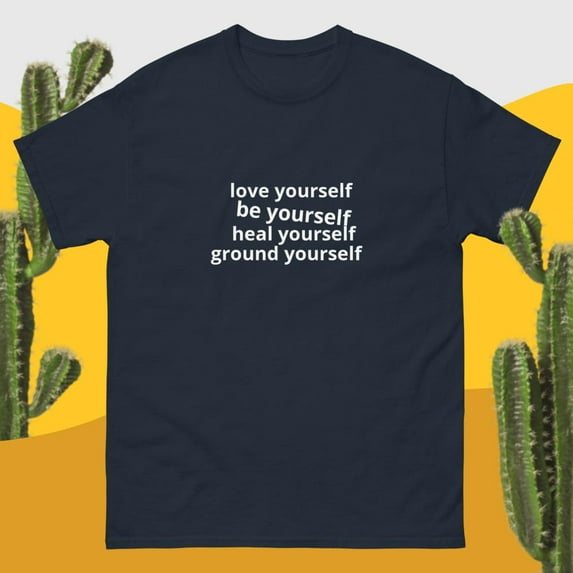love yourself (Navy, XL)