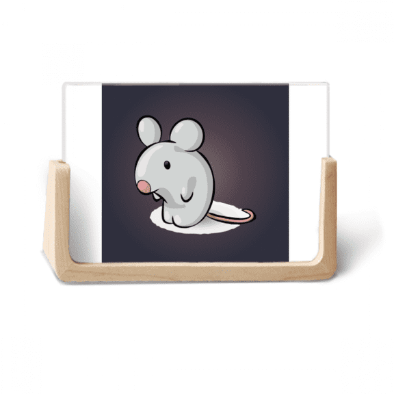 lovely cartoon mouse lly solitude lovely photo wooden photo frame tabletop display