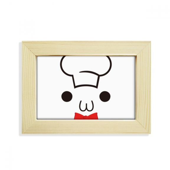 lovely fi am a chef expression desktop decorate photo frame picture art painting 5x7 inch