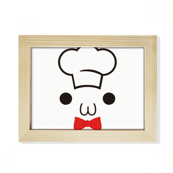 lovely fi am a chef expression desktop photo frame picture art decoration painting 6x8 inch