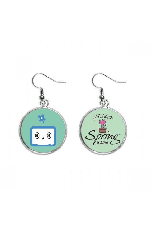 lovely small tv fcartoon decoration dangle season sp earring jewelry