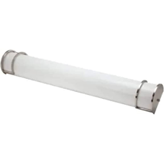 lowpricesupply Brushed Nickel LED Linear Vanity Light