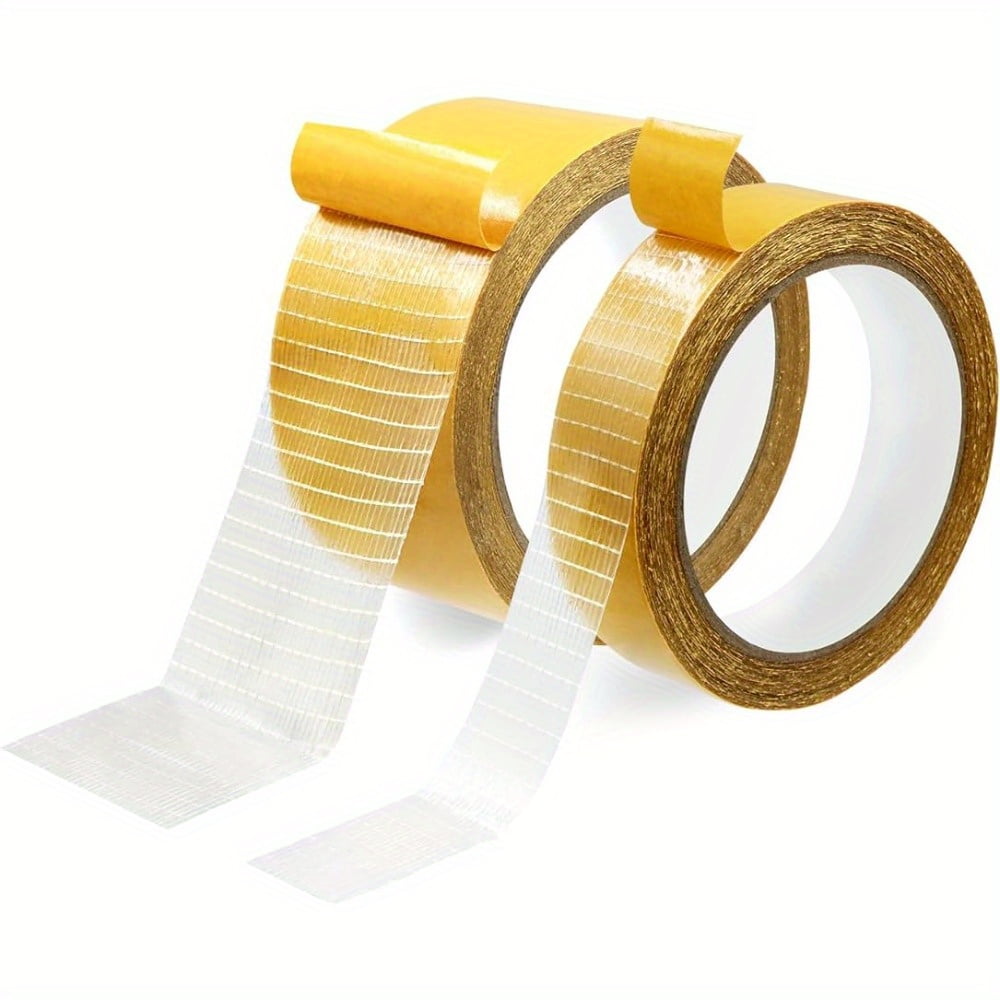 loyun Heavy Duty Double Sided Mounting Tape Durable Fiberglass Mesh
