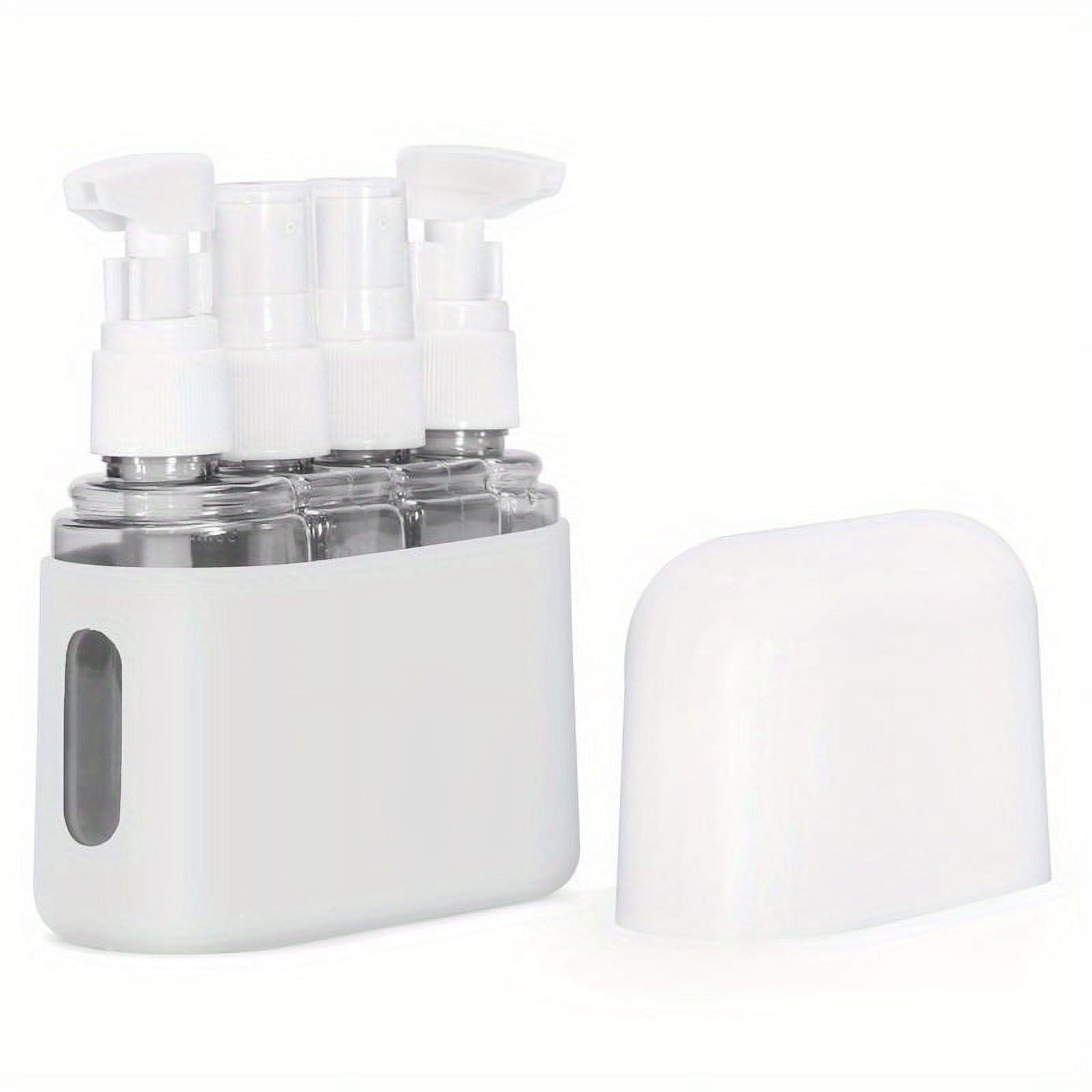loyun Premium Travel Toiletry Bottles Set 2/3/4 In 1 Design Refillable & Portable Spray & Pump