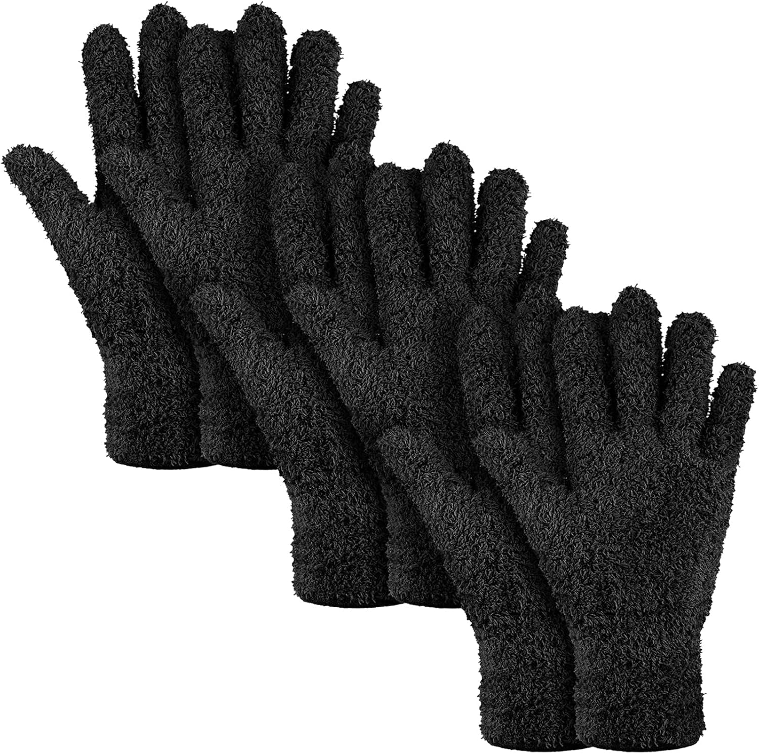 SuperMoss (01710 Microfiber Dusting Gloves For Plants – Gentle Leaf Shine
