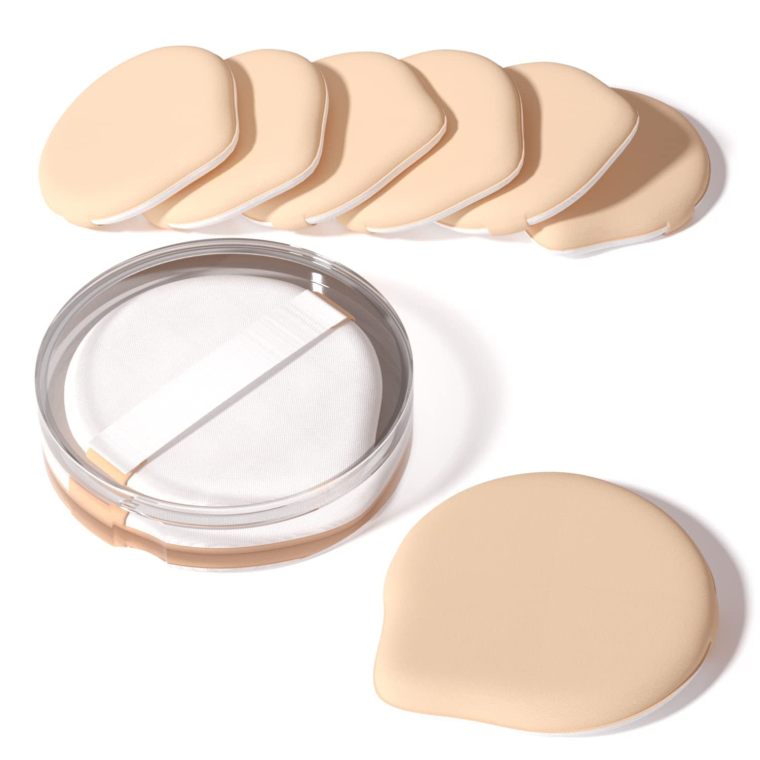 lsaertla 8Pcs Air Cushion Makeup Sponges for Foundation with Portable ...