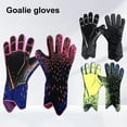 thumbnail image 1 of lsiaeian 1 Pair Goalkeeper Gloves,Strong Grip for Soccer Goalie Goalkeeper Gloves with Size 8/9/10 Football Gloves for Youth and Adult Soccer Gloves, 1 of 7