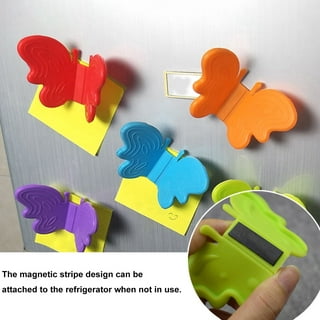 GWONG 2Pcs Pot Holders Anti-scald Magnetic Silicone Multifunctional  Butterfly Shape Fridge Magnets Oven Mitts for Gifts 