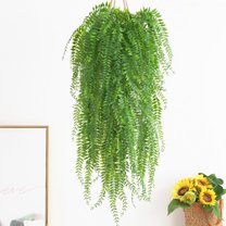 lsiaeian Simulated Plant 5 Forks Persian Weeping Willow Lifelike No Maintenance Realistic Artificial Weeping Willow Plant