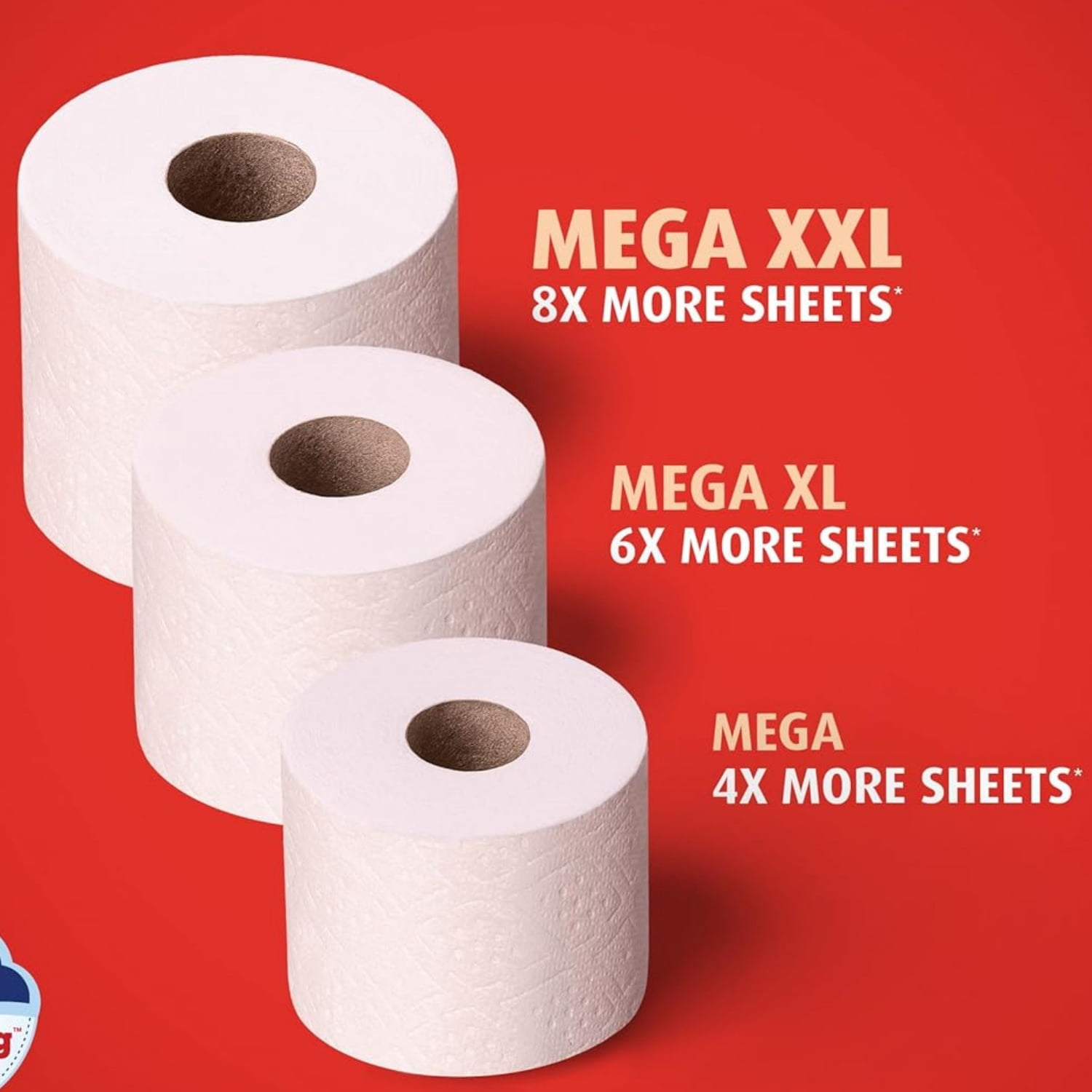 ltra Strong Clean Touch Toilet Paper, 30 Family Mega Rolls = 150 Regular Rolls (Packaging May Vary)