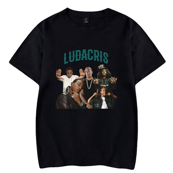 ludacris Casual short sleeve cotton T-shirt men's women's summer short sleeve