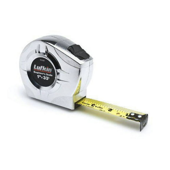 lufkin p2133d 33-foot by 1-inch engineer's power tape