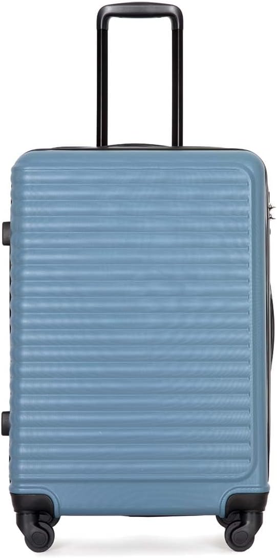 luggage,Hardside Carry On Travel Suitcase with Spinner Wheels, Multi