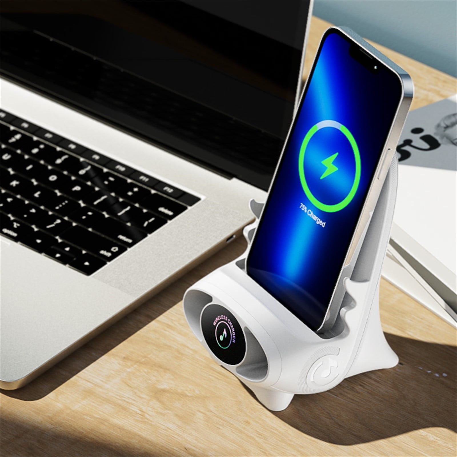 lulshou 15w Wireless Charger Portable Mini Chair Wireless Charger for