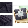 thumbnail image 1 of lulshou 45 x 65CM Bath Towels Sofa Couch Flannel Blankets - Soft Warm Plaid Fleece Bed Blanket Large Mesh Flannel Blankets Thick Breathable Throw Blanket, 1 of 7